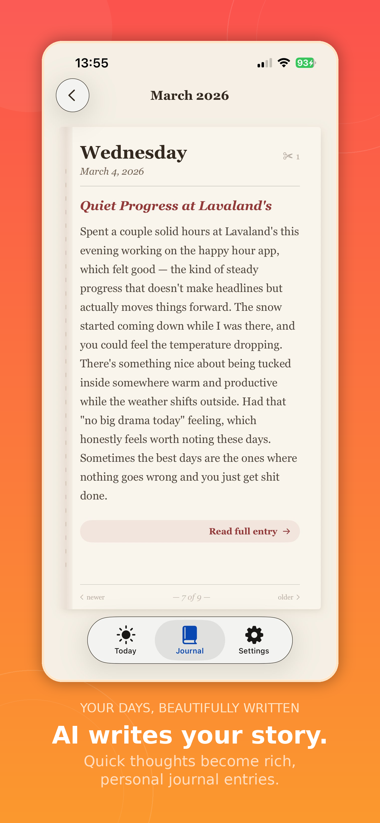 AI writes your story