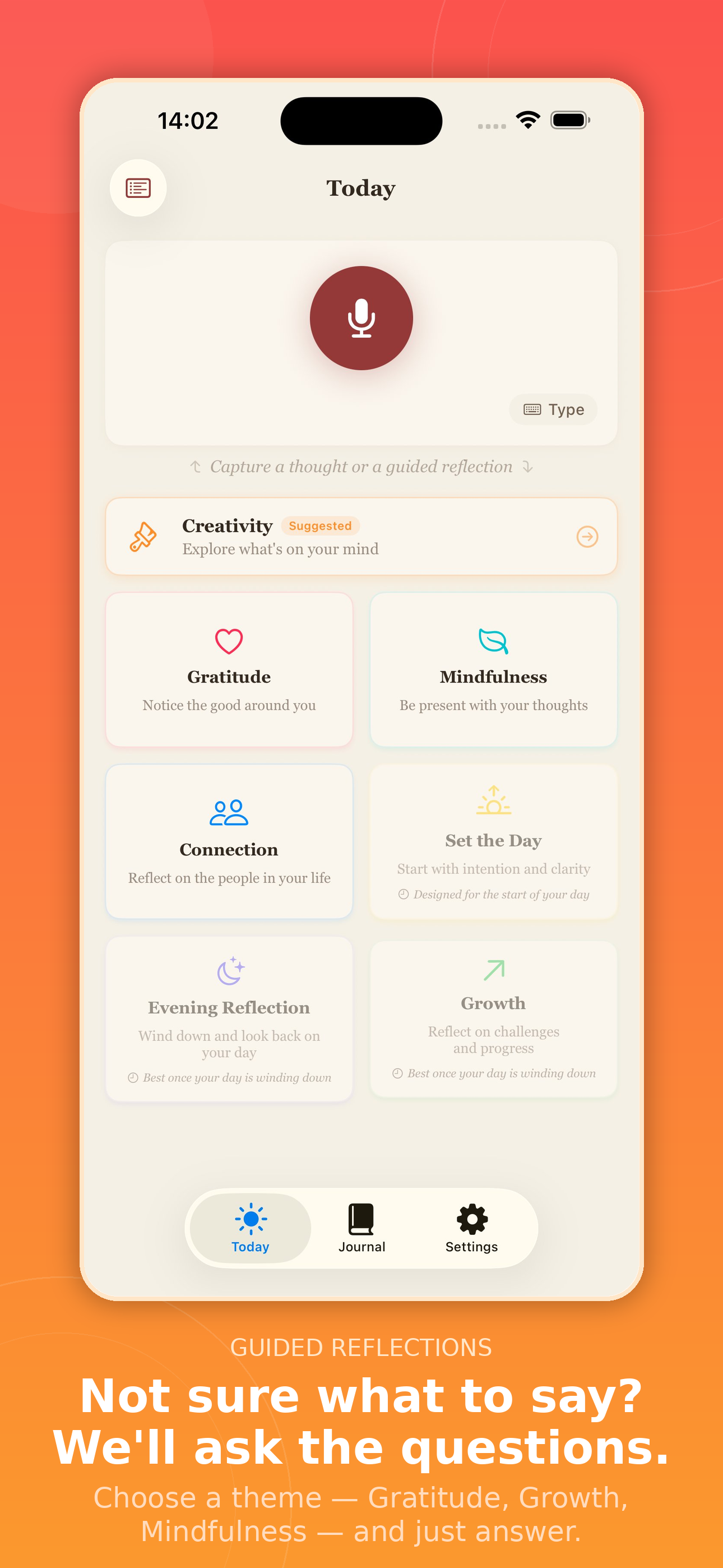 Guided reflections